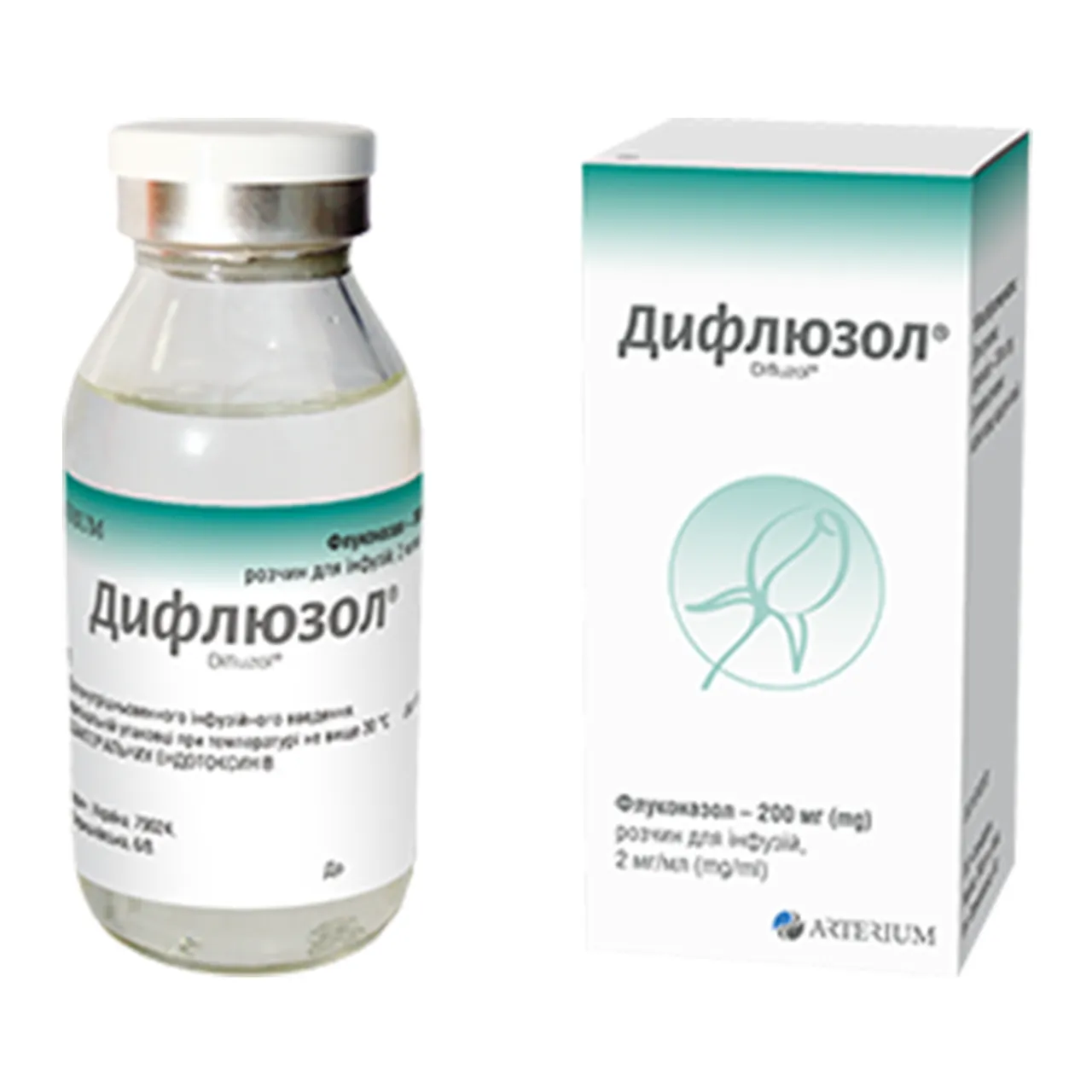 Фото товару «Дифлюзол розчин для інфузій 2мг/мл 100мл пляшка» №1