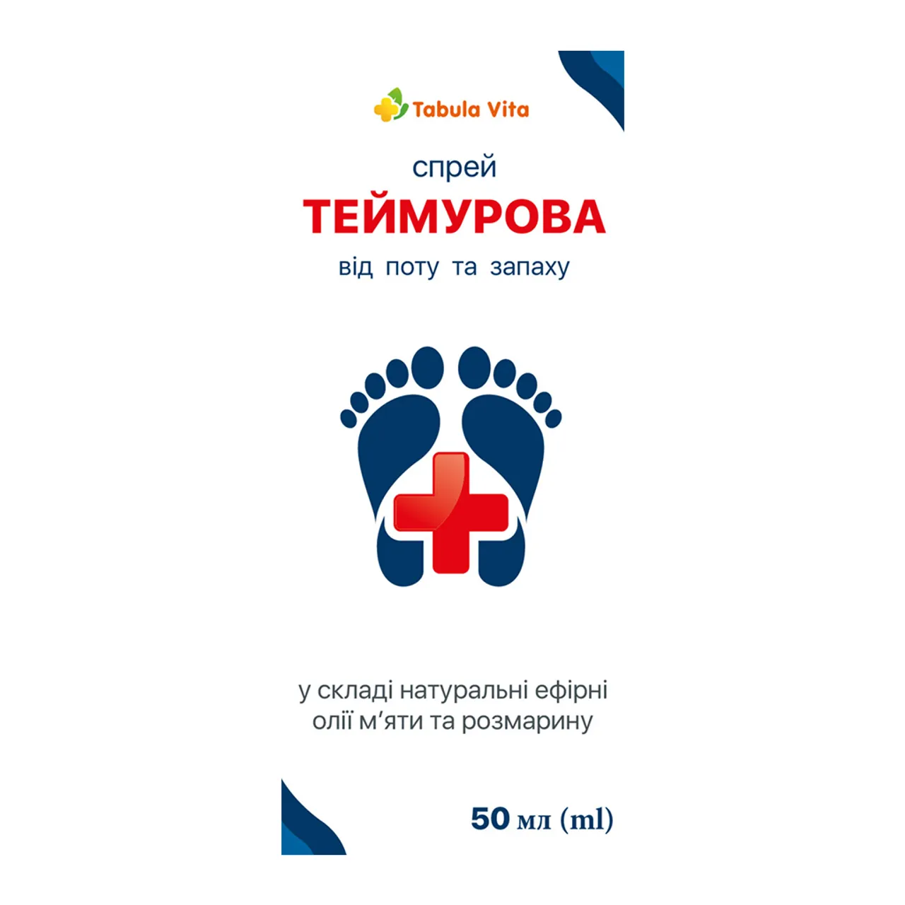 Tabula Vita Табула Віта Теймурова спрей від поту та запаху 50мл флакон