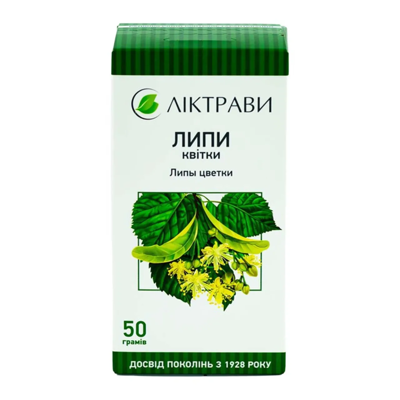 Липи Квітки фіточай 50г Ліктрави