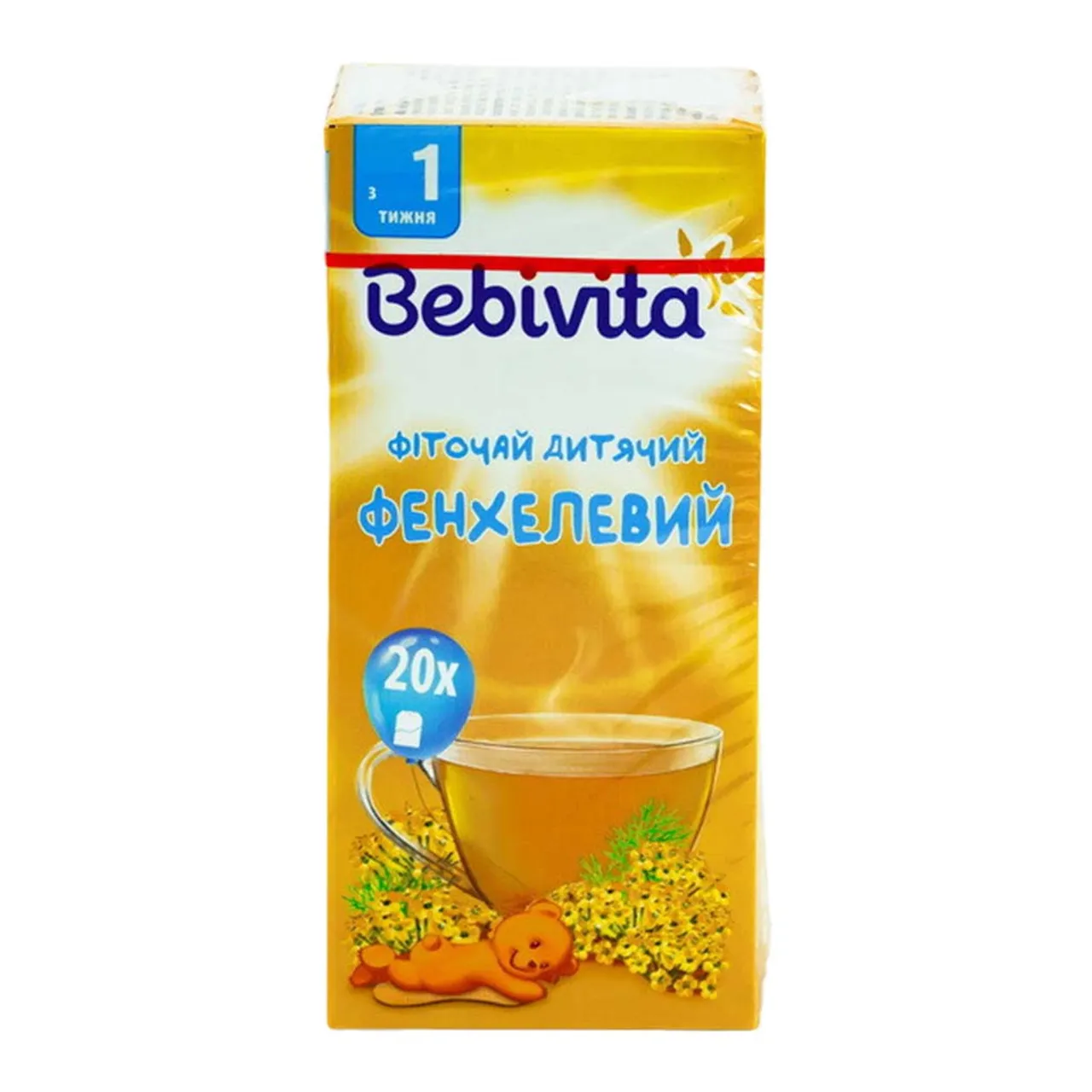 Дитячий фіточай Bebivita Бебівіта фенхелевий 1,5г №20