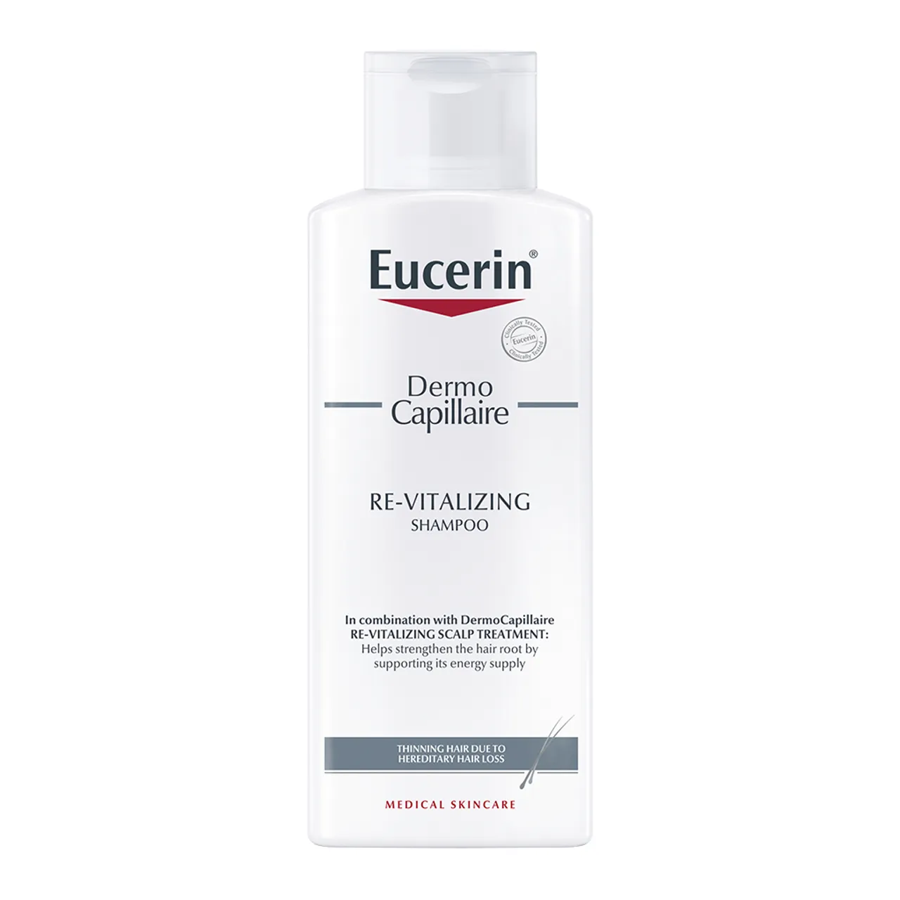 Фото товару «Шампунь Eucerin DermoCapillaire проти випадіння волосся 250мл флакон» №1