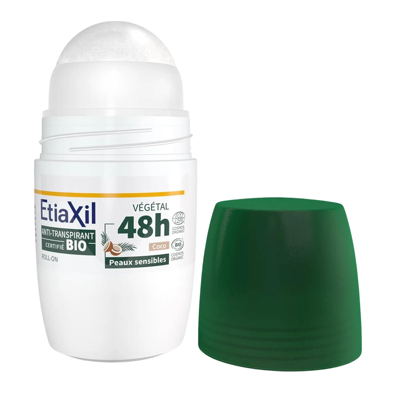 Etiaxil Bio Етіаксил Біо дезодорант-антиперспірант роликовий з ароматом кокосу 50мл флакон