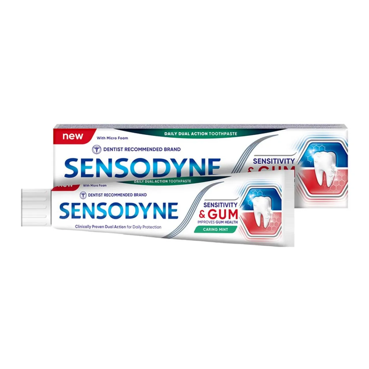 Фото товару «Зубна паста Sensodyne Чутливість зубів і Захист ясен 75мл туба» №2
