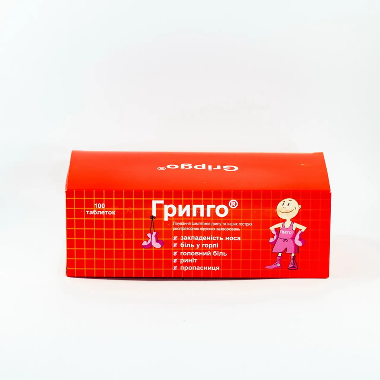 Фото товару «Грипго таб. №100 (10х10)» №1