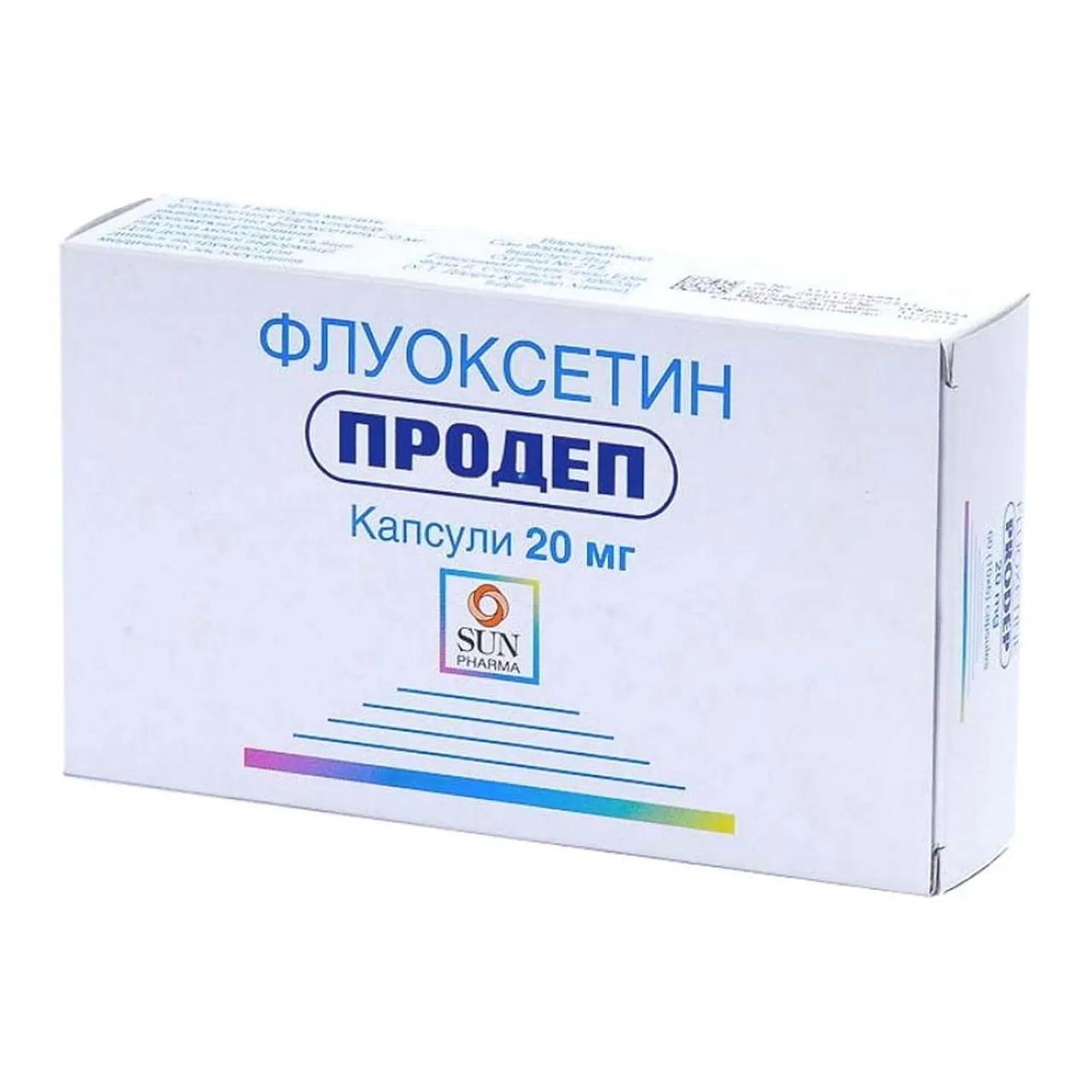 Продеп капсули 20мг №60 (10х6) стрип