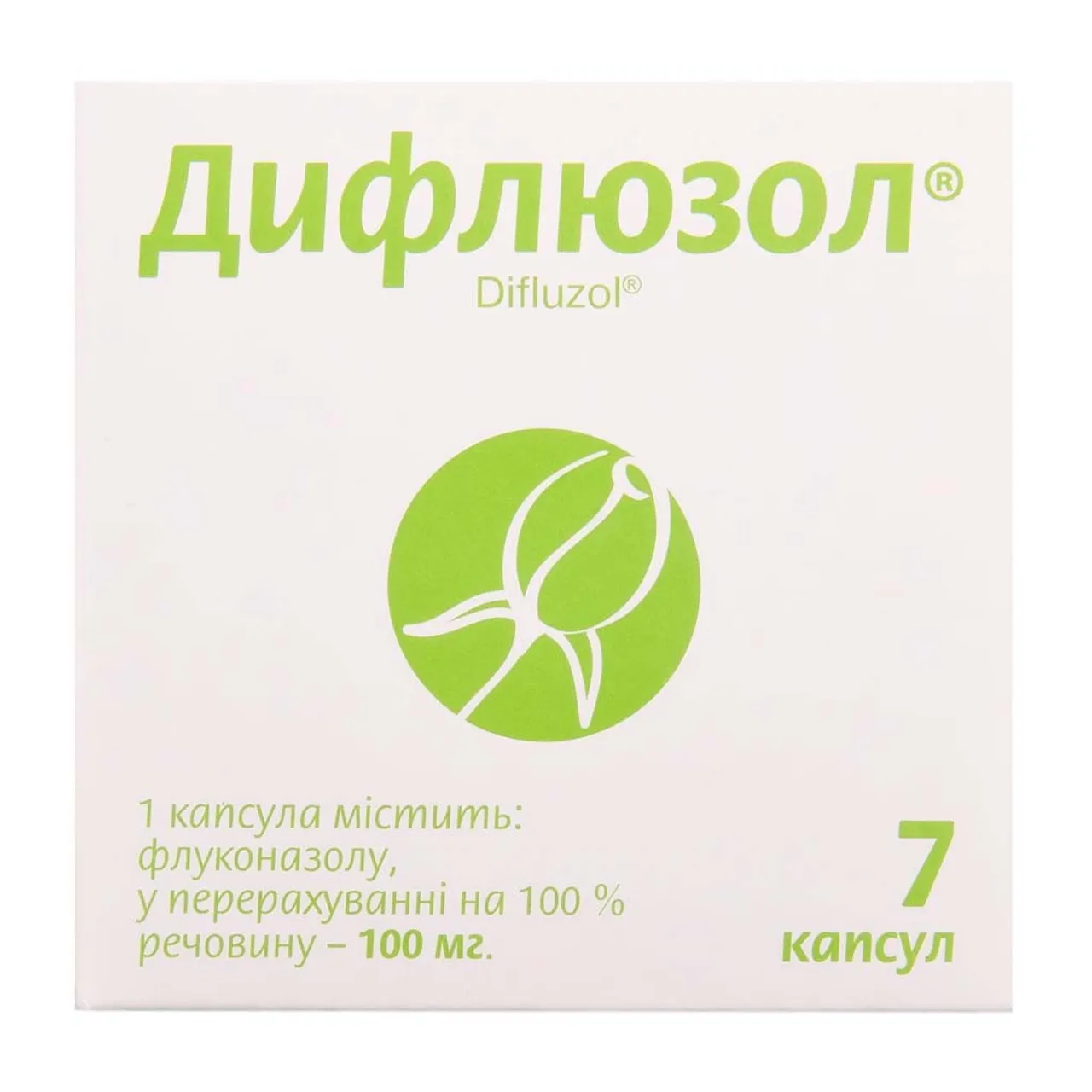 Дифлюзол капсули 100мг №7 Артеріум Arterium