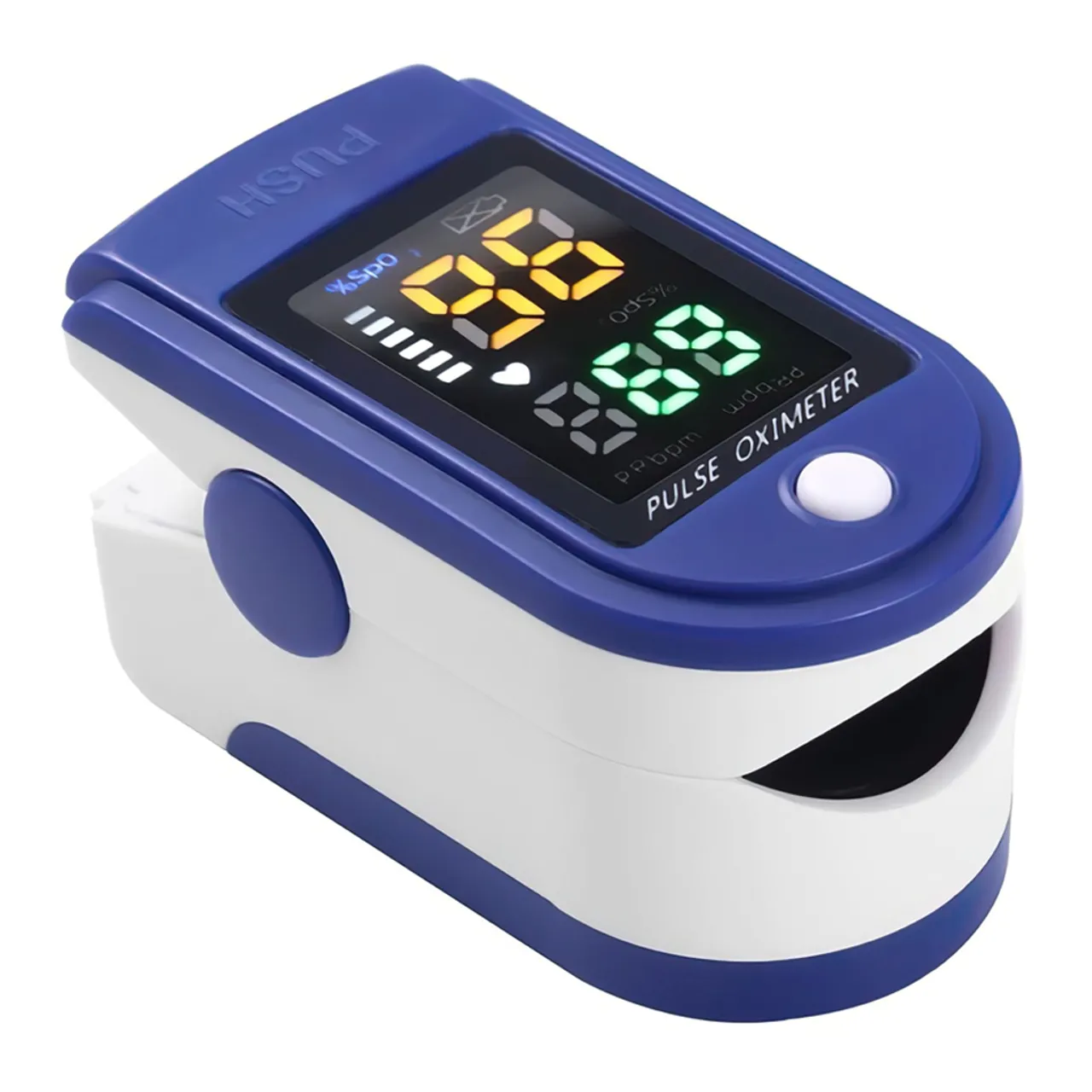 Фото товару «Пульсоксиметр Fingertip Pulse Oximeter LK87» №1