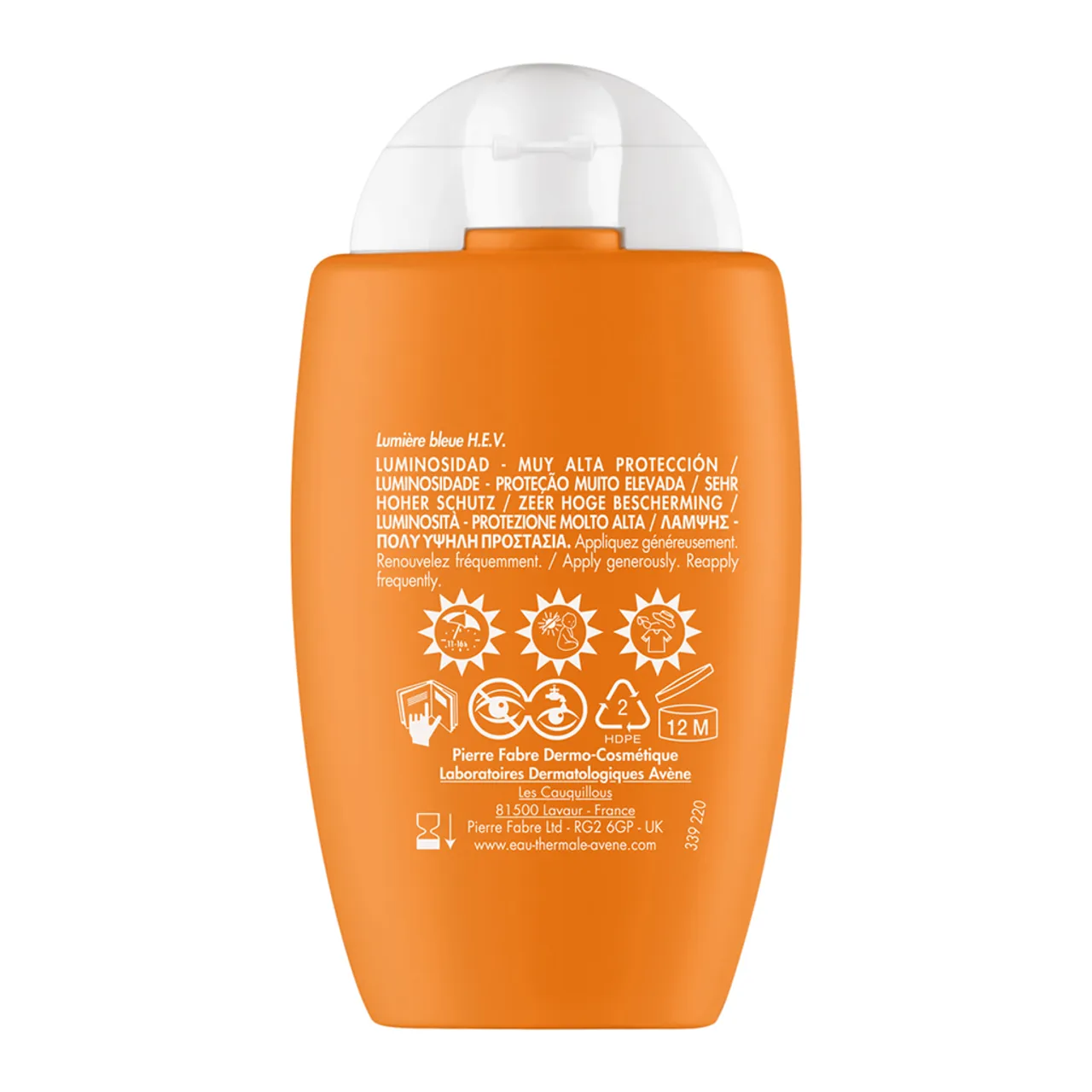 Фото товару «Ультра-флюїд для обличчя Avene Radiance SPF50+ сонцезахисний 50мл флакон» №2