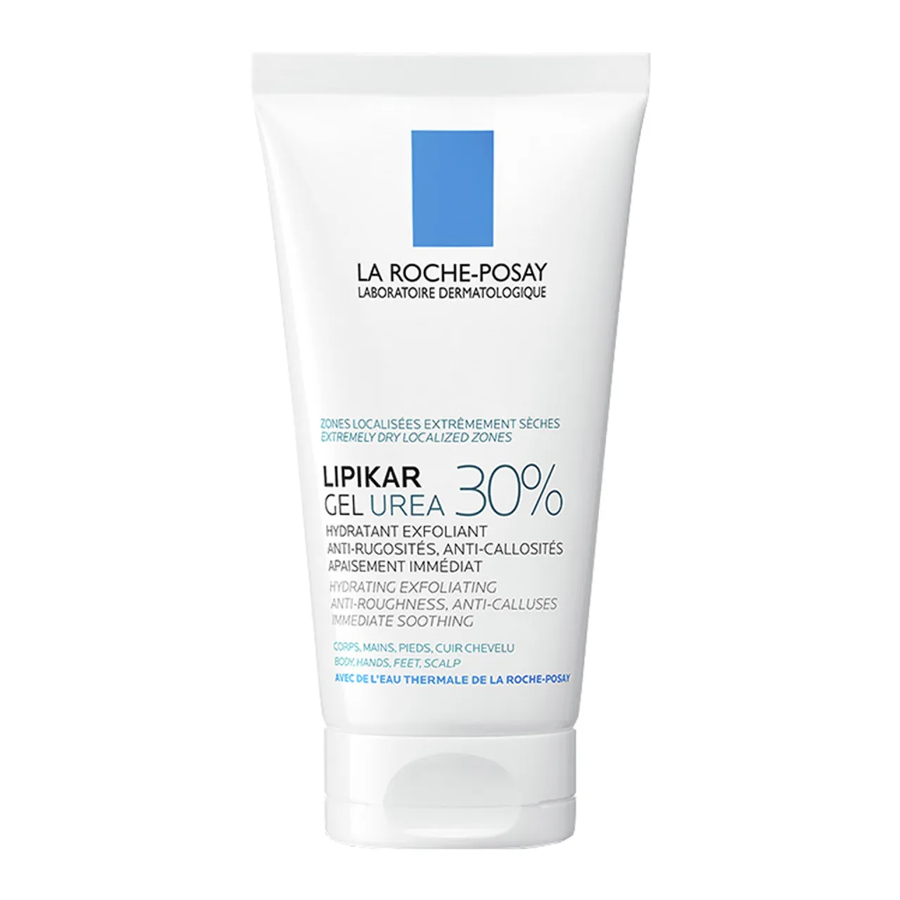 Фото товару «Гель La Roche-Posay Lipikar Urea 30% з сечовиною відлущувальний зволожувальний для дуже сухої шкіри 50мл туба» №1