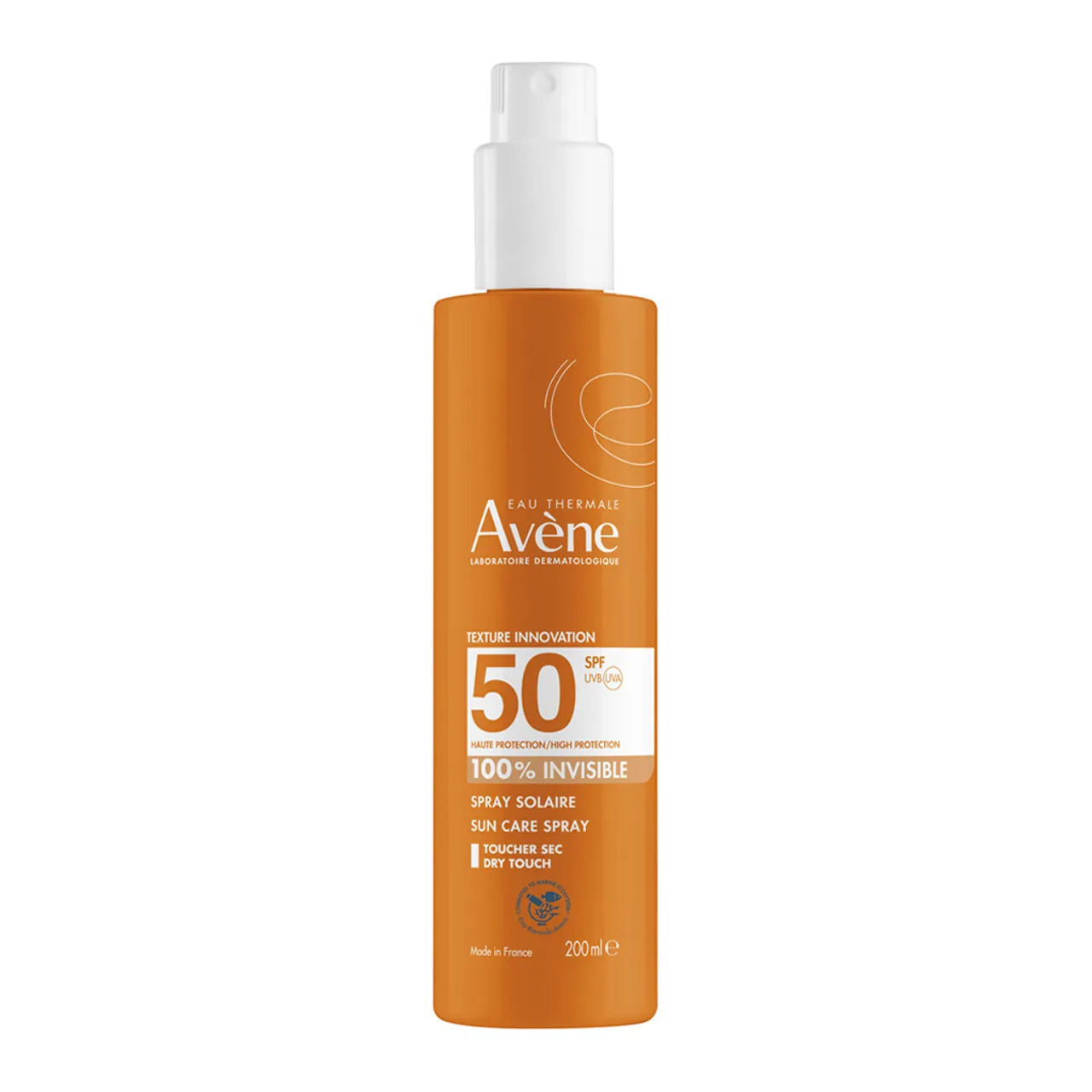 Фото товару «Спрей Avene Invisible SPF50 сонцезахисний 200мл флакон» №1