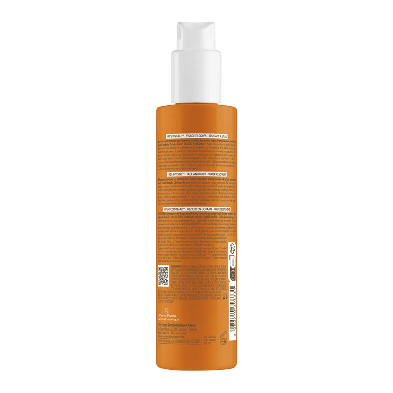 Фото товару «Спрей Avene Invisible SPF50 сонцезахисний 200мл флакон» №2