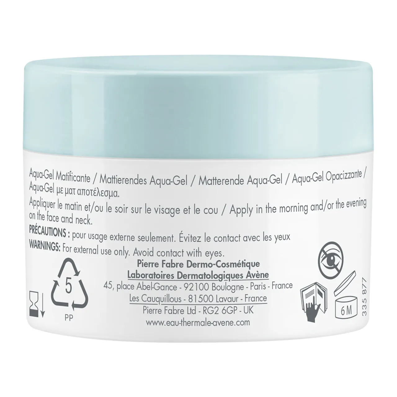 Фото товару «Гель для обличчя Avene Cleanance Aqua матуючий 50мл банка» №2