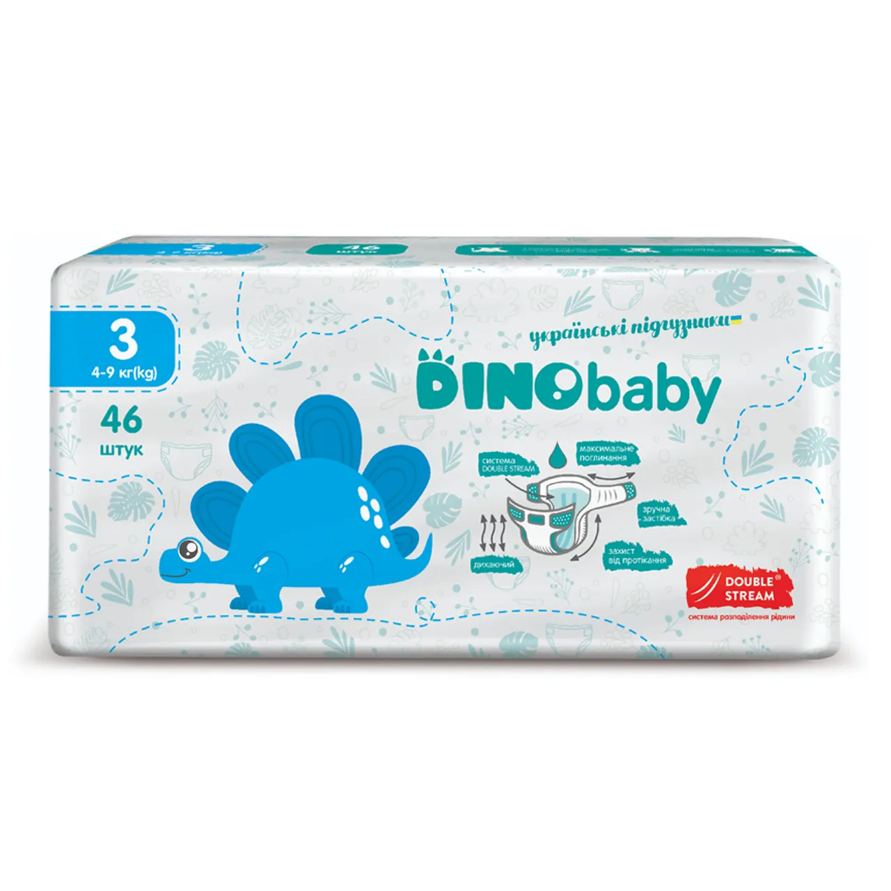 Фото товару «Підгузки Dino Baby 3 (4-9кг) №46» №2