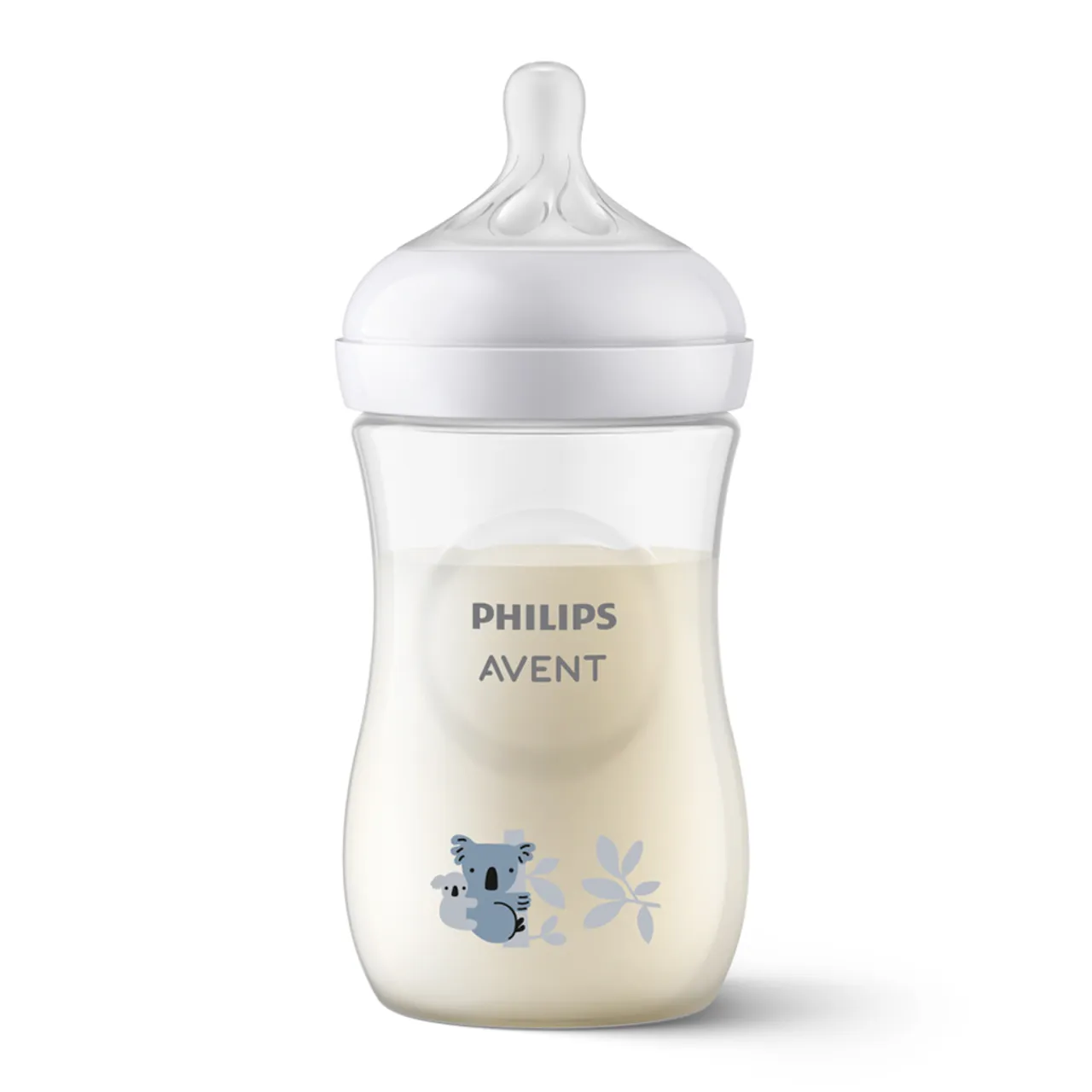 Фото товару «Пляшечка для годування Philips Avent Natural природній потік з декором коали 260мл» №1
