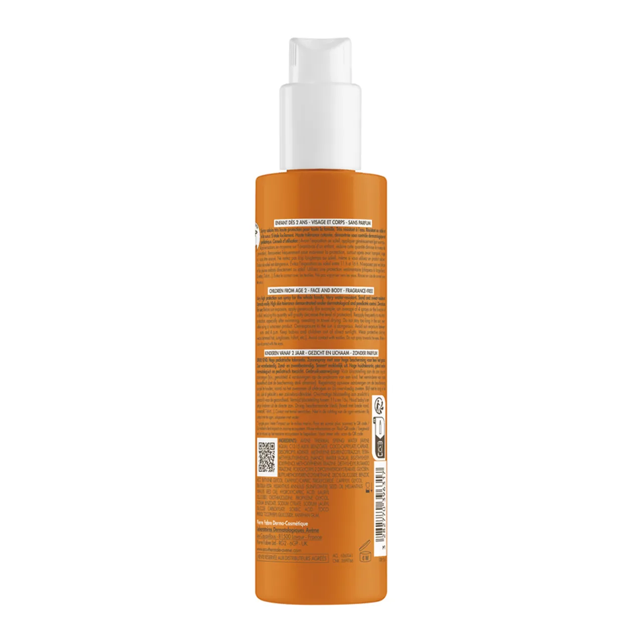 Фото товару «Спрей Avene SPF50+ сонцезахисний для дітей 200мл флакон» №2