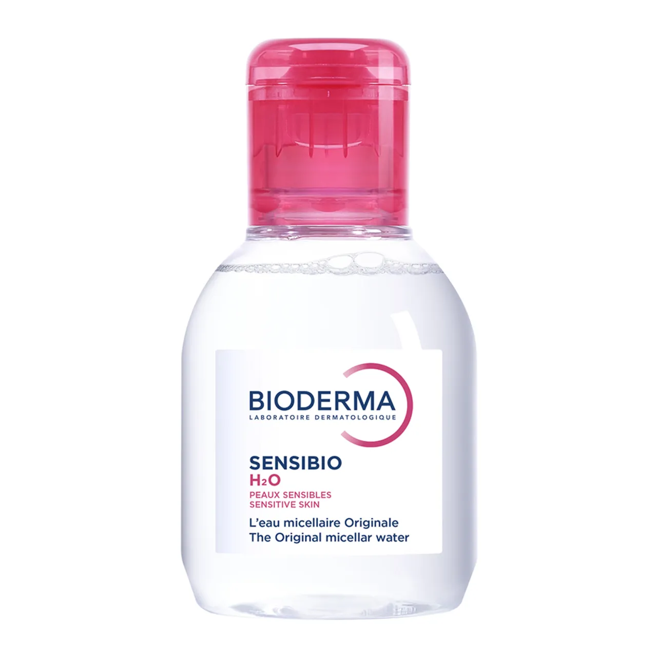 Фото товару «Міцелярна вода Bioderma Sensibio H2O для чутливої шкіри 100мл флакон» №1