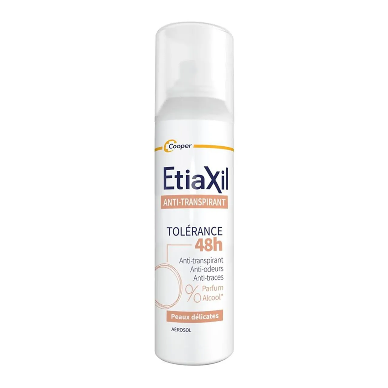 Фото товару «Дезодорант-антиперспірант Etiaxil Tolerance 48H аерозоль 150мл флакон» №1