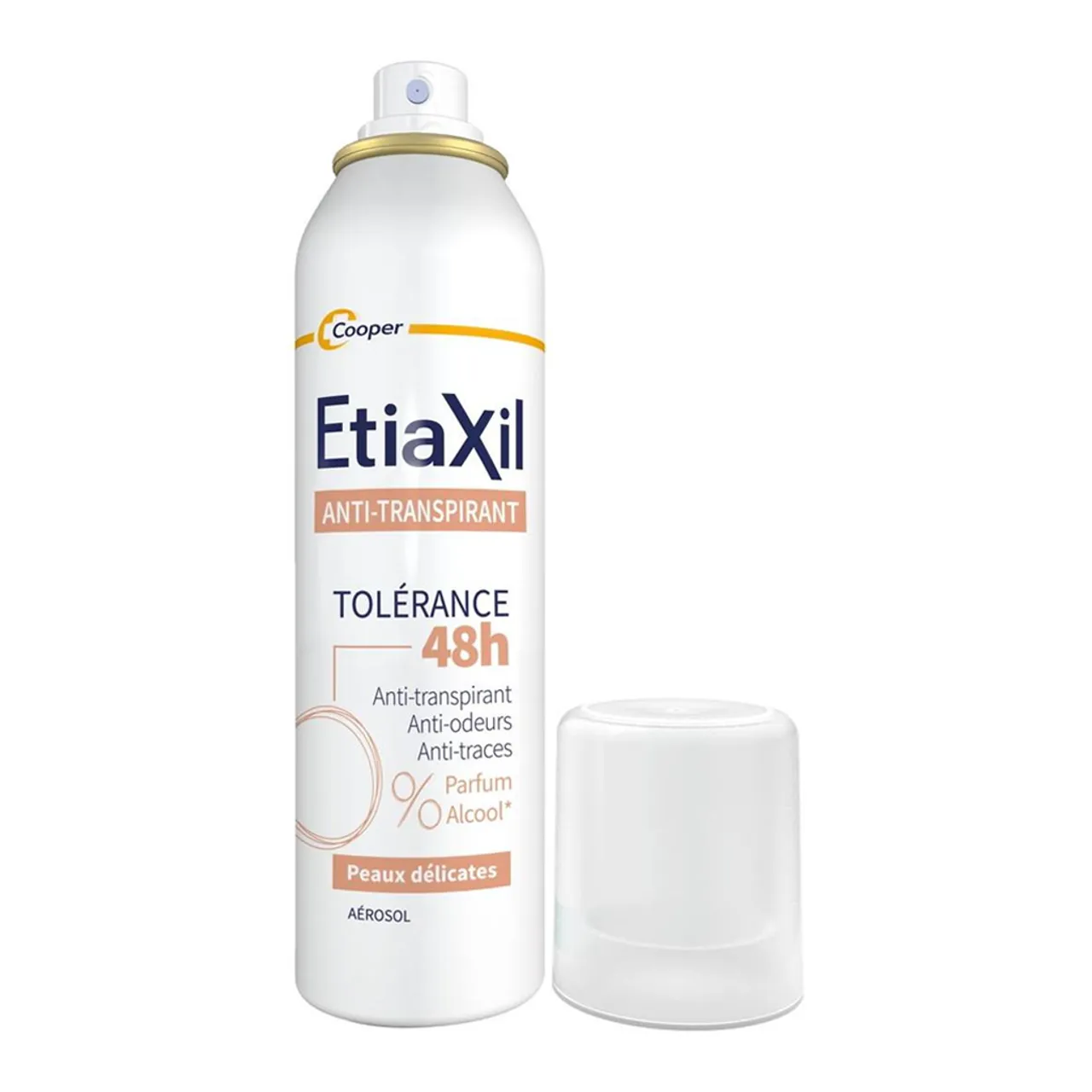 Фото товару «Дезодорант-антиперспірант Etiaxil Tolerance 48H аерозоль 150мл флакон» №2