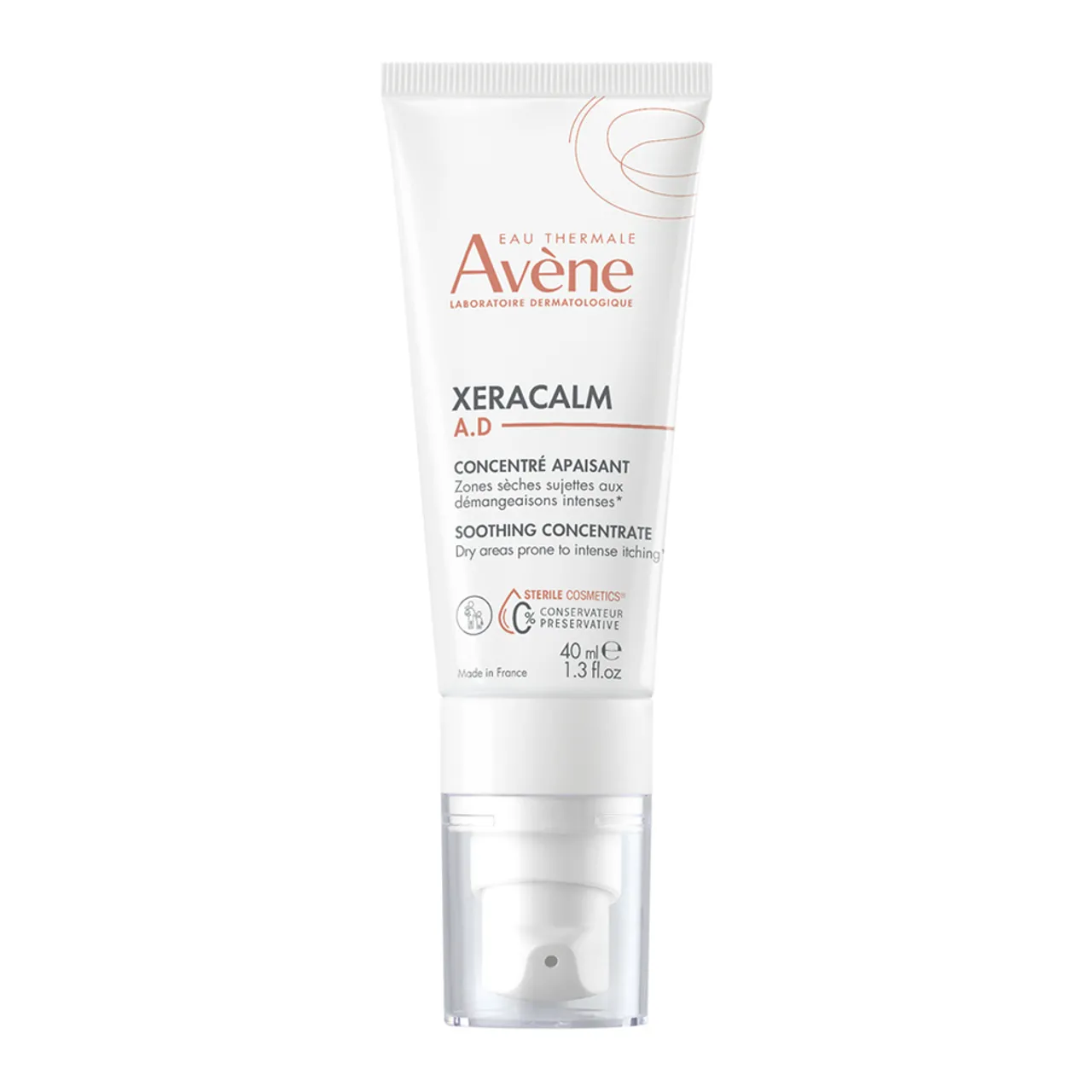 Фото товару «Концентрат Avene XeraCalm A.D заспокійливий проти свербежу для сухих ділянок шкіри 40мл туба» №1