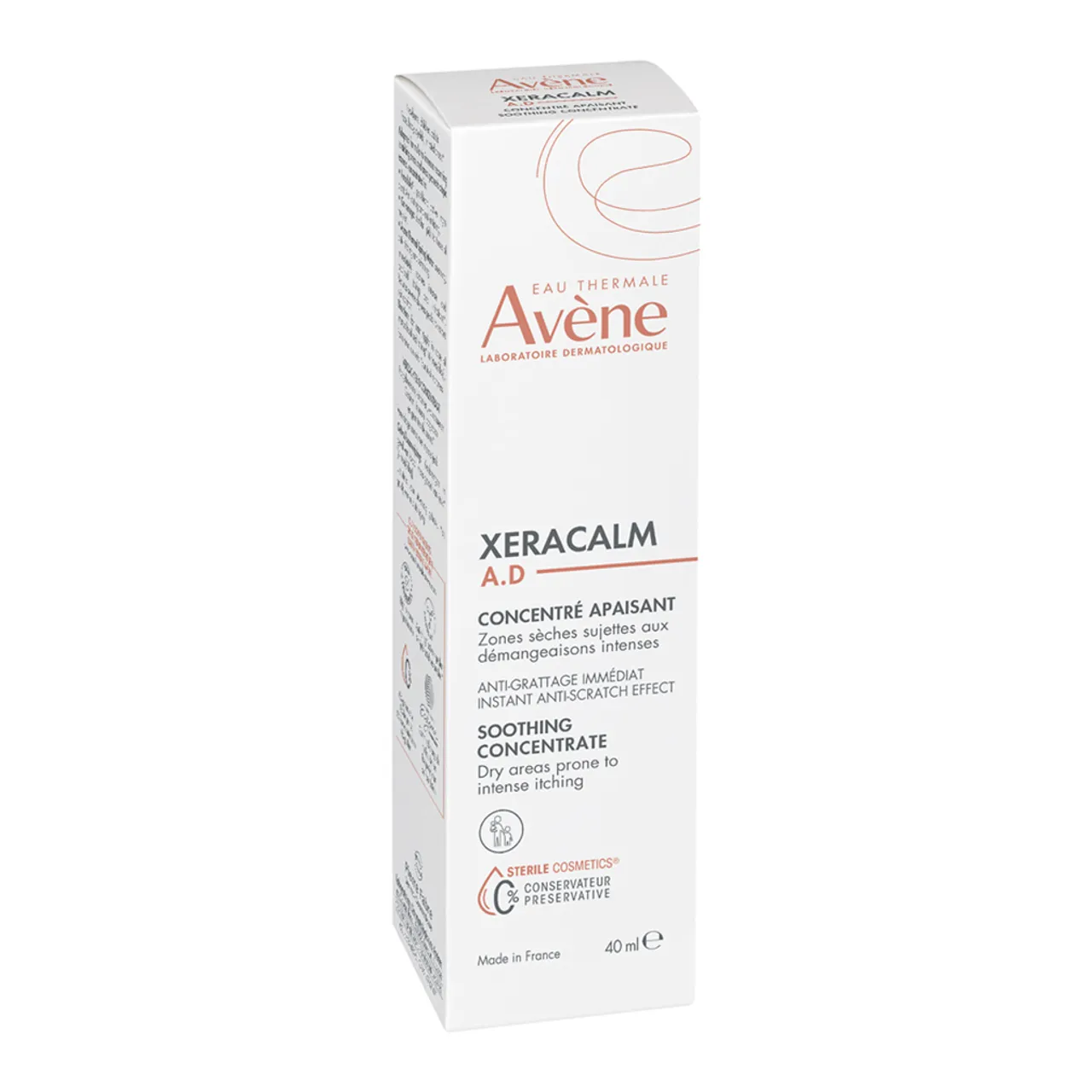 Фото товару «Концентрат Avene XeraCalm A.D заспокійливий проти свербежу для сухих ділянок шкіри 40мл туба» №3