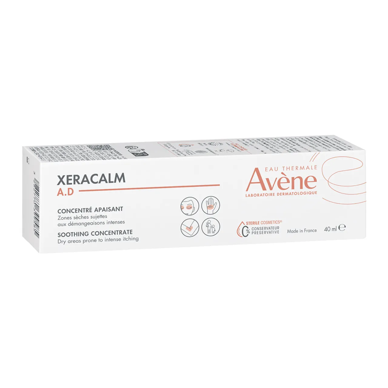 Фото товару «Концентрат Avene XeraCalm A.D заспокійливий проти свербежу для сухих ділянок шкіри 40мл туба» №4