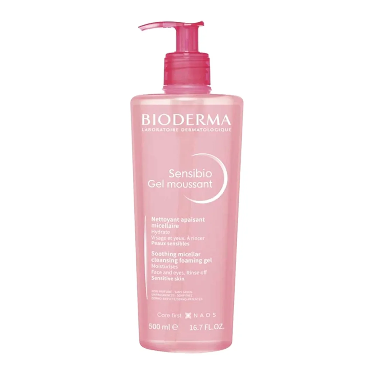 Фото товару «Гель для обличчя Bioderma Sensibio очищуючий 500мл флакон» №1