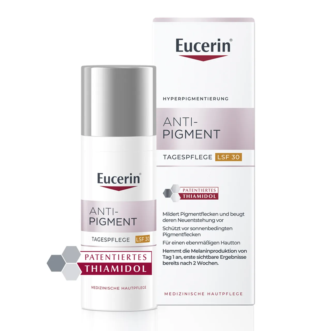 Фото товару «Крем для обличчя Eucerin Anti-Pigment SPF30 депігментуючий денний 50мл флакон» №2