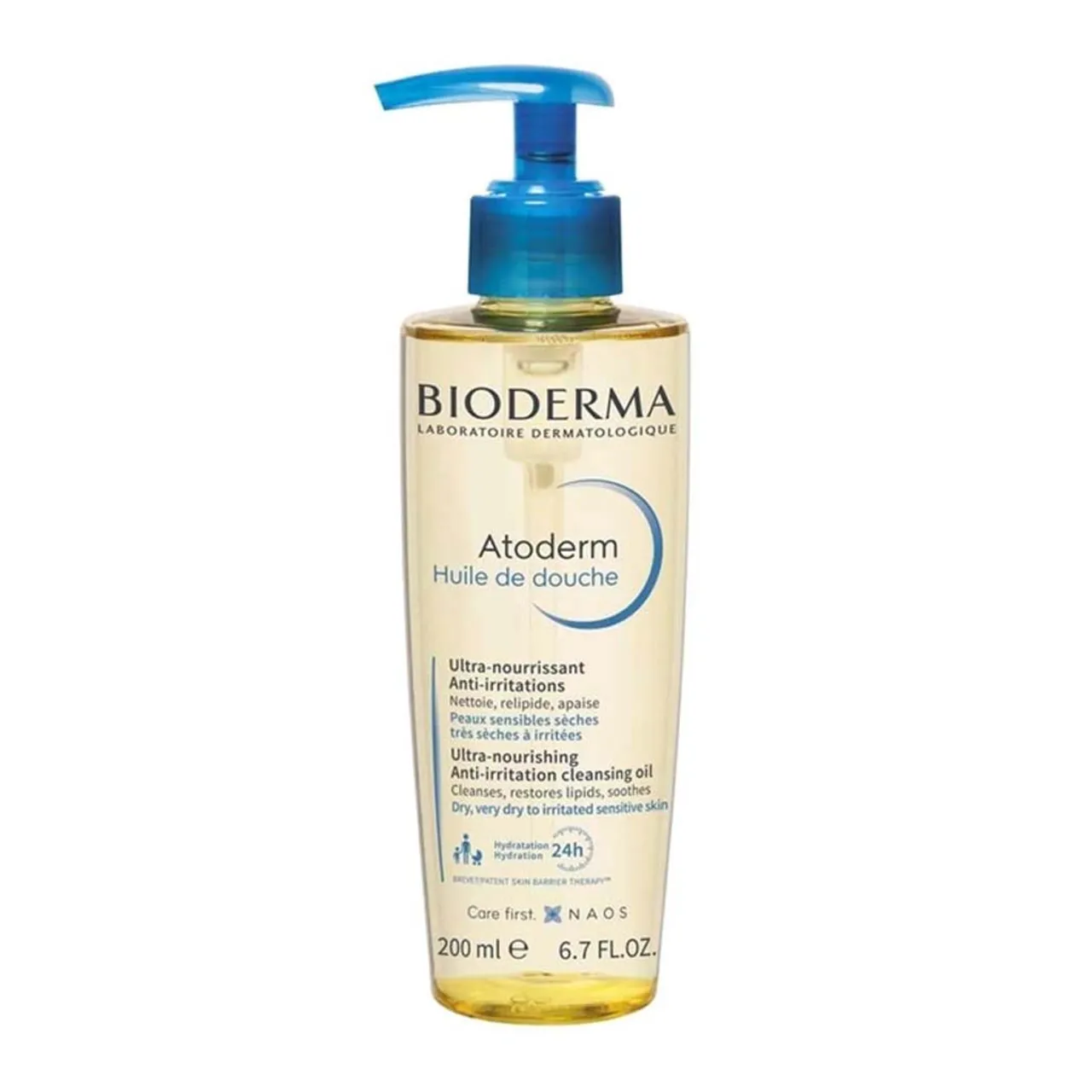 Фото товару «Олія для душу Bioderma Atoderm для сухої атопічної шкіри 200мл флакон» №1