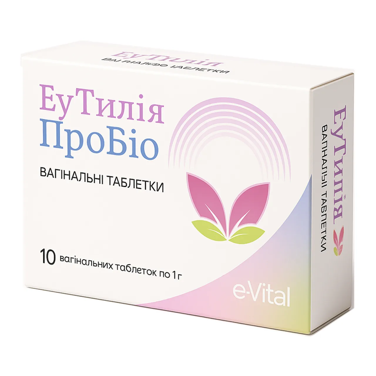 Фото товару «ЕуТилія ПроБіо таблетки вагінальні №10 блістер» №1