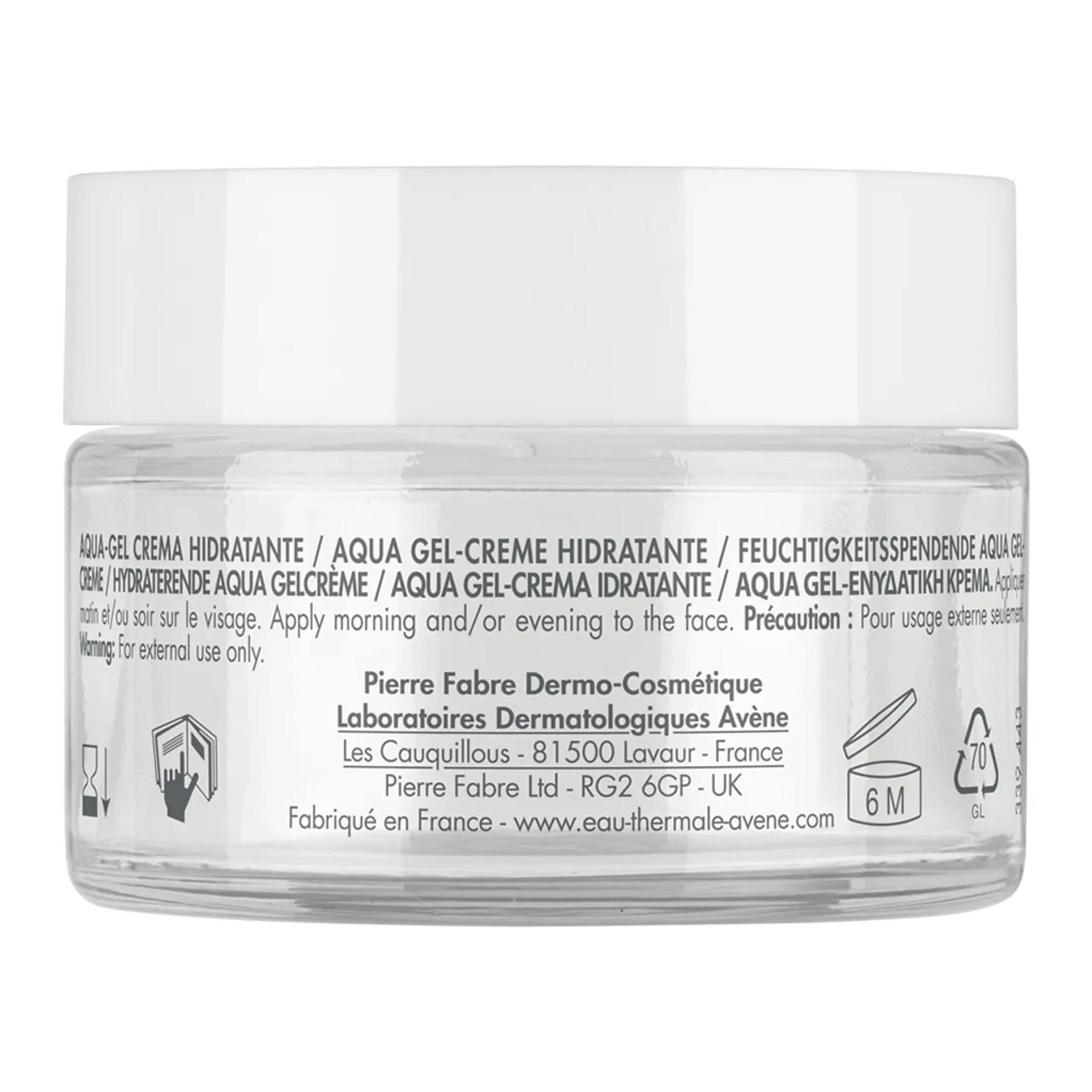 Фото товару «Аква-гель для обличчя Avene Hydrance зволожуючий 50мл банка» №2