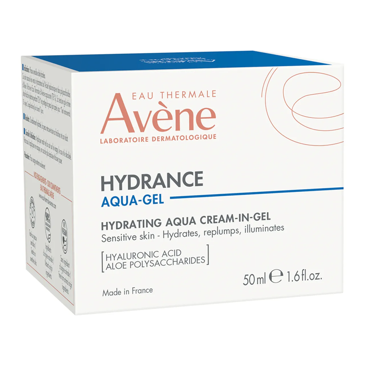 Фото товару «Аква-гель для обличчя Avene Hydrance зволожуючий 50мл банка» №3