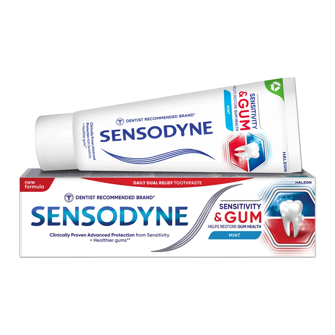 Фото товару «Зубна паста Sensodyne Чутливість зубів і Захист ясен 75мл туба» №1
