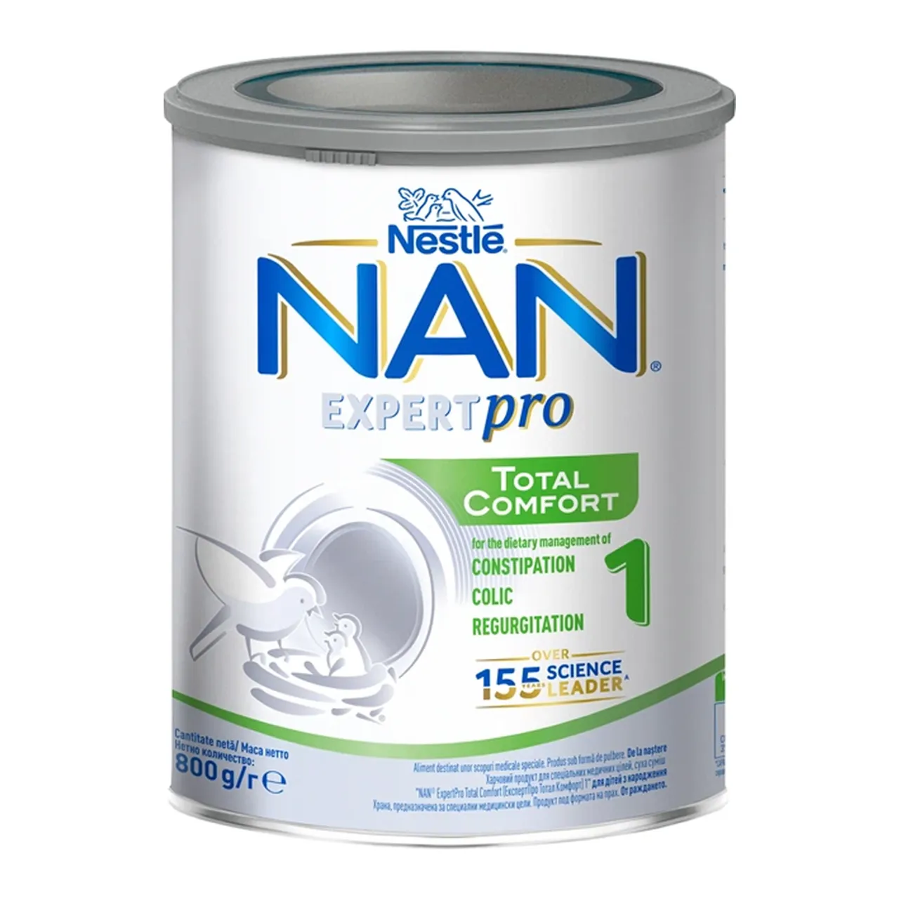 Фото товару «Дитяча суміш NAN 1 Expertpro Total Comfort суха молочна з народження 800г» №1