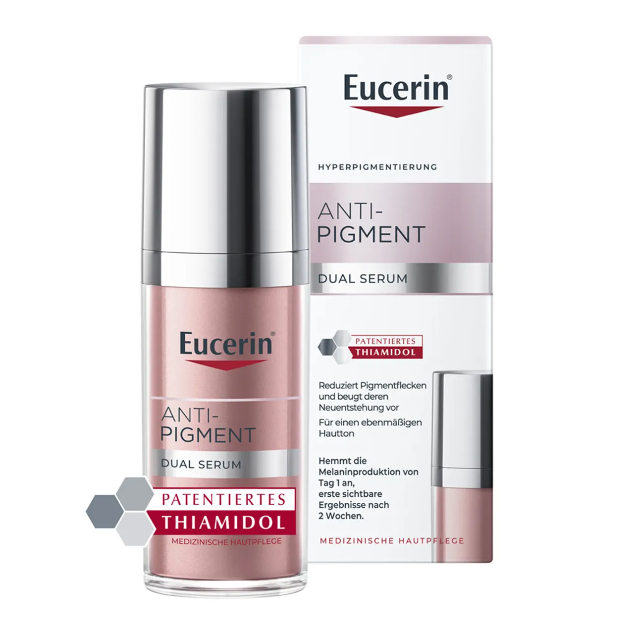 Фото товару «Сироватка для обличчя Eucerin Anti-Pigment подвійна для зменшення та попередження гіперпігментації 30мл флакон» №2