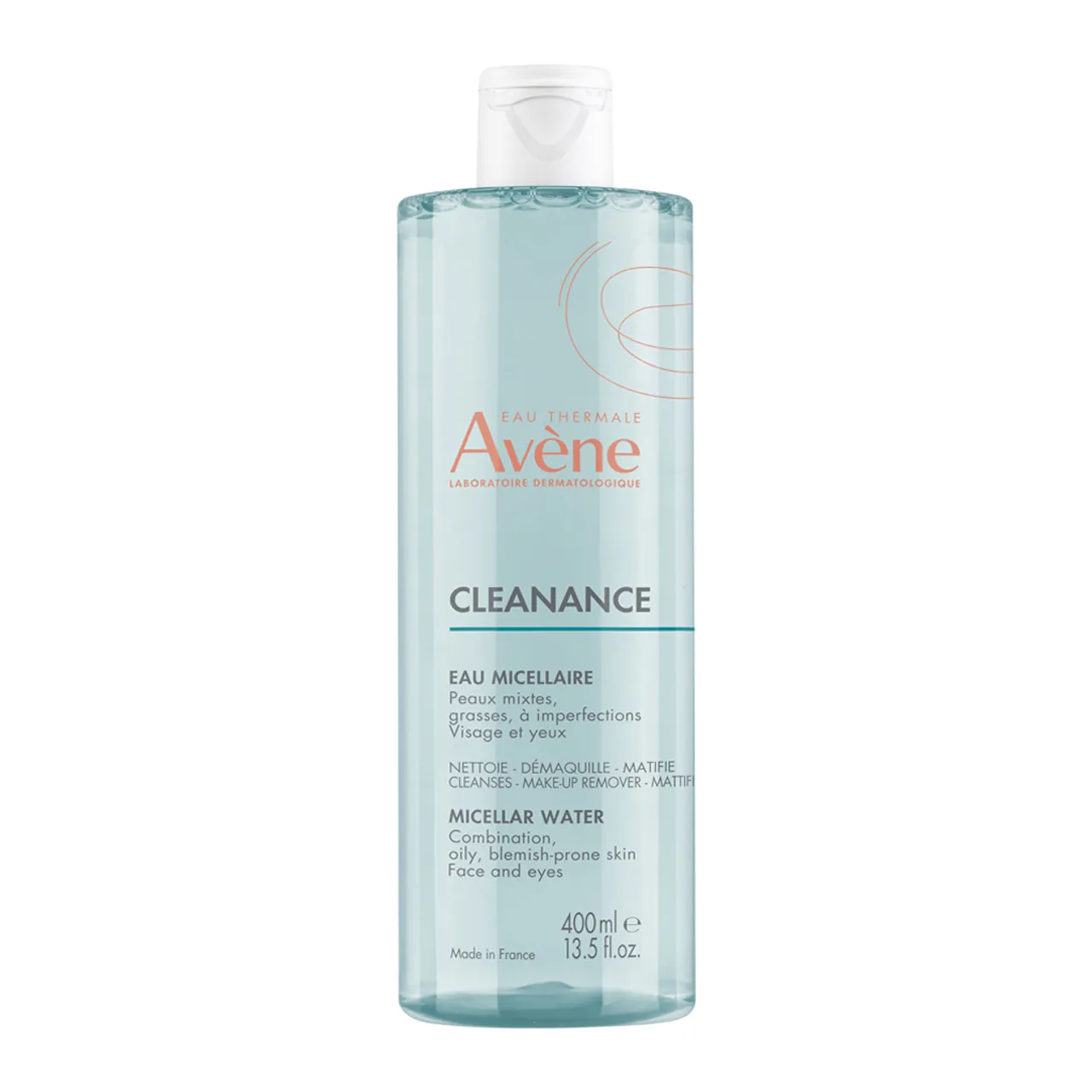 Фото товару «Міцелярна вода Avene Cleanance для комбінованої, жирної та схильної до акне шкіри 400мл флакон» №1