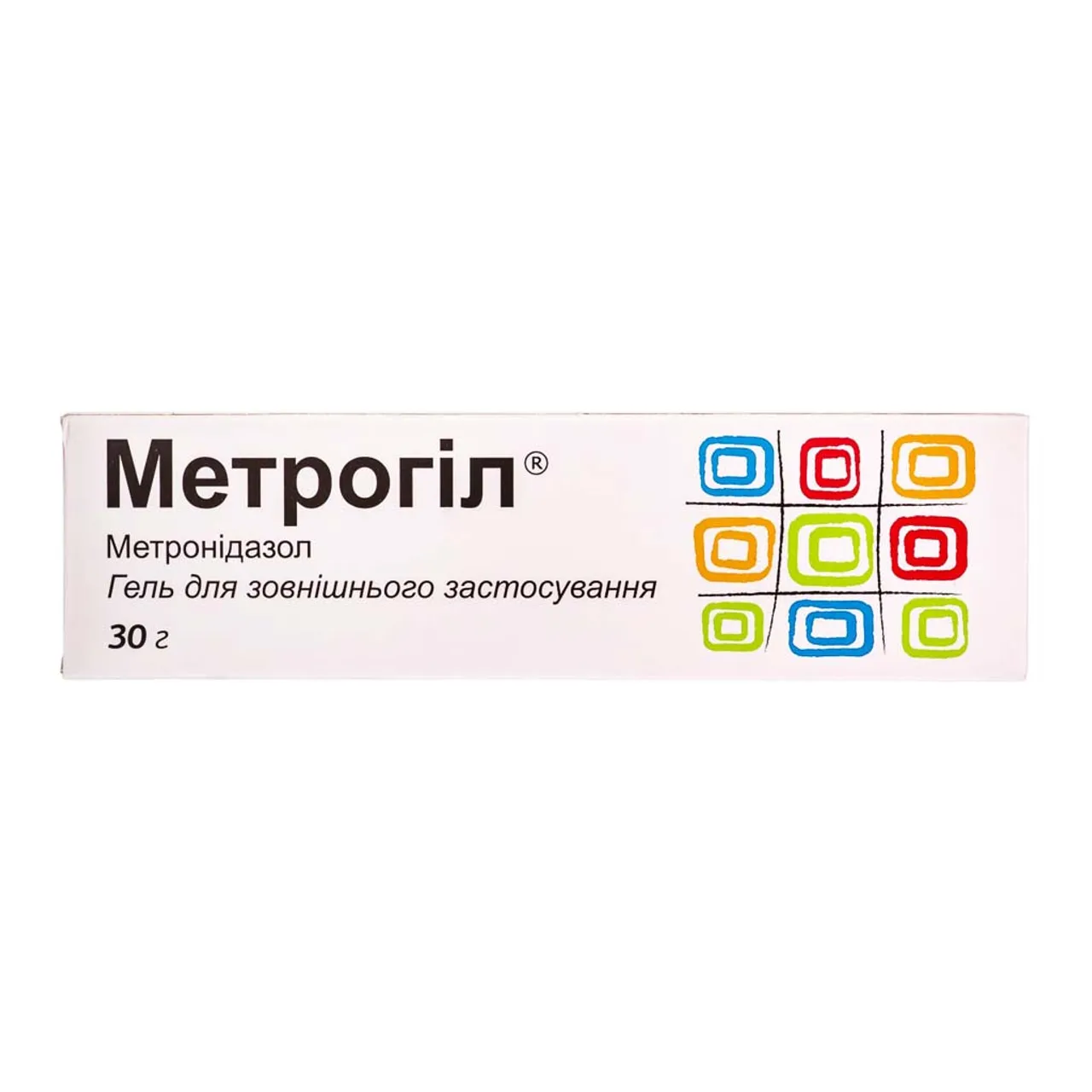 Метрогіл гель 30г туба Unique Pharmaceutical Laboratories Юнік Фармасьютикал Лабораторіз
