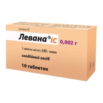 Левана IC таблетки 2мг №10 Інтерхім