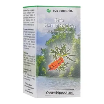 Фото товару «Обліпихова олія 200мл флакон»