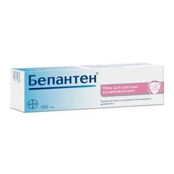 Бепантен мазь 5% 100г туба Grenzach Productions Грензах Продуктіонс