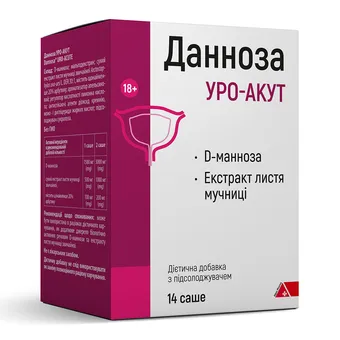 Данноза Уро-Акут порошок для орального розчину №14 саше Grokam GBL
