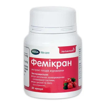 Фемікран капсули №30 флакон