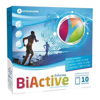 Фото товару «БіАктив порошок для орального розчину №10 саше»