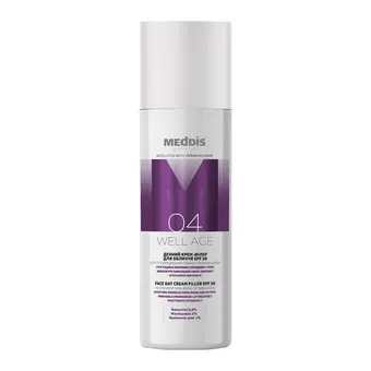 Фото товару «Крем-філер для обличчя Meddis Well Age SPF30 денний 50мл флакон»