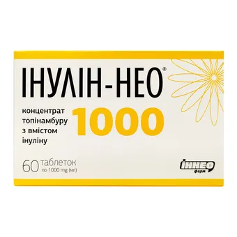 Фото товару «Інулін-Нео 1000 таблетки №60 (15х4) блістери»