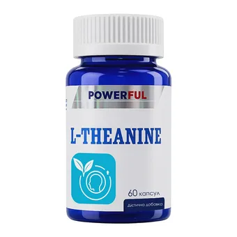 Фото товару «Powerful L-Теанін капсули №60 флакон»
