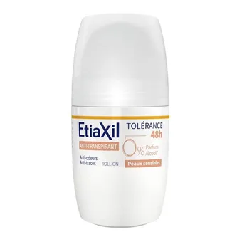 Фото товару «Дезодорант-антиперспірант Etiaxil Tolerance 48H кульковий 50мл флакон»