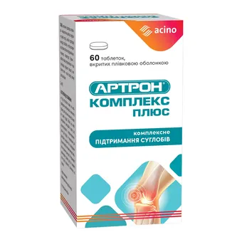 Фото товару «Артрон Комплекс Плюс таблетки вкриті оболонкою №60 флакон»